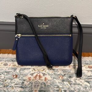 Kate Spade Cedar Street Navy & Black Tenley Crossbody